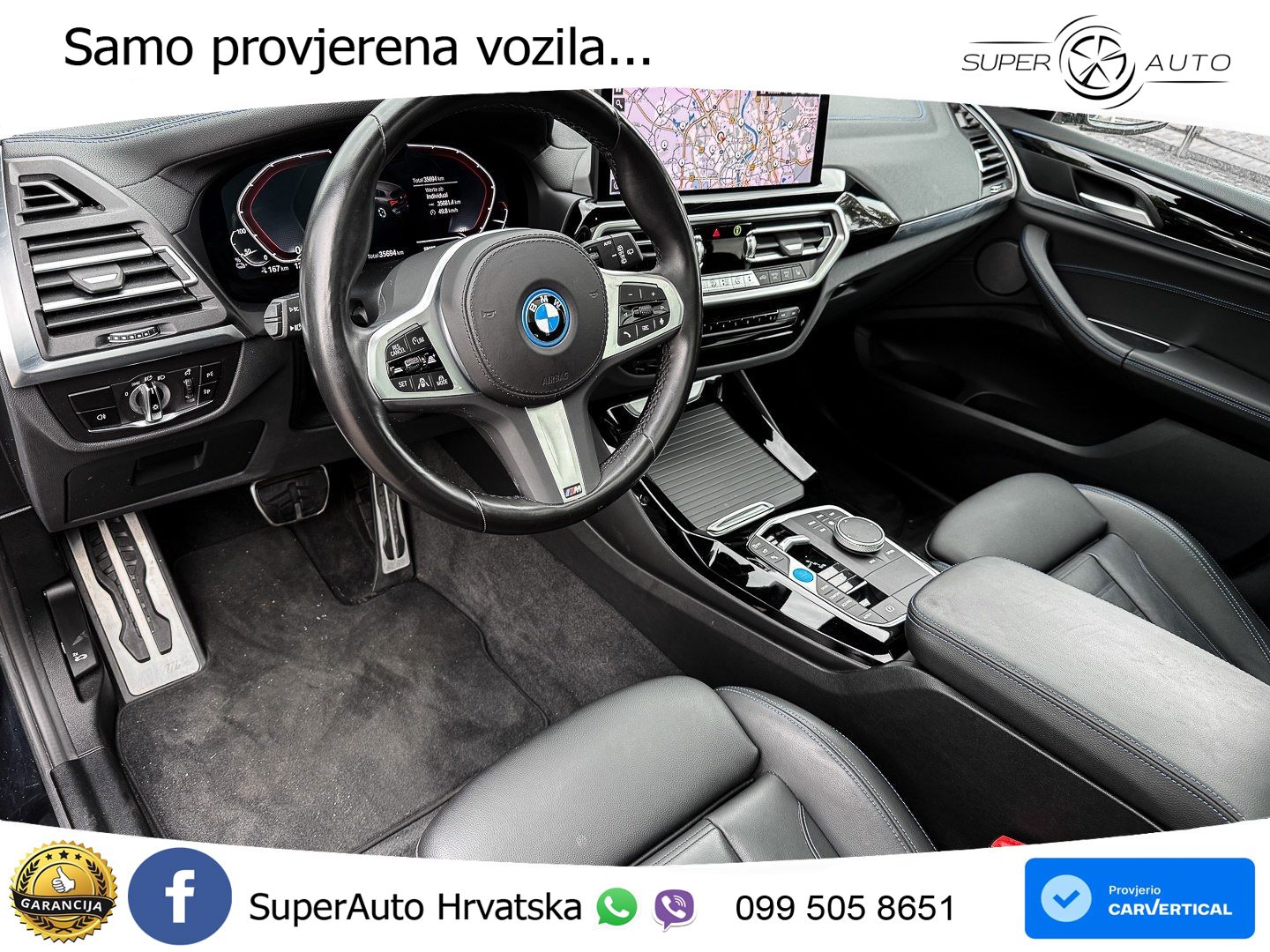 BMW iX3 80 kWh (286 KS) ACC+HEAD+GR SJED+360+PANO