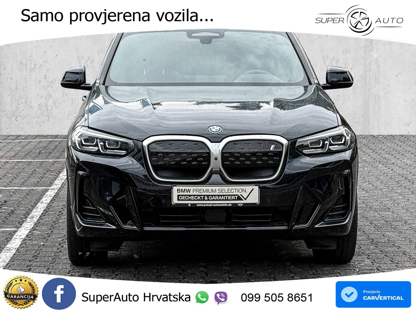 BMW iX3 80 kWh (286 KS) ACC+HEAD+GR SJED+360+PANO