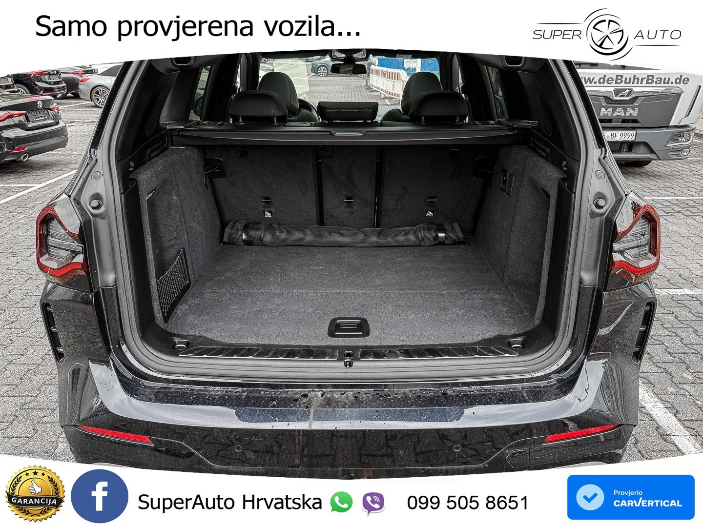 BMW iX3 80 kWh (286 KS) ACC+HEAD+GR SJED+360+PANO