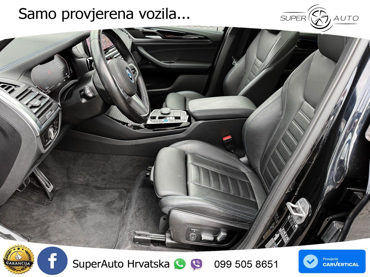 BMW iX3 80 kWh (286 KS) ACC+HEAD+GR SJED+360+PANO