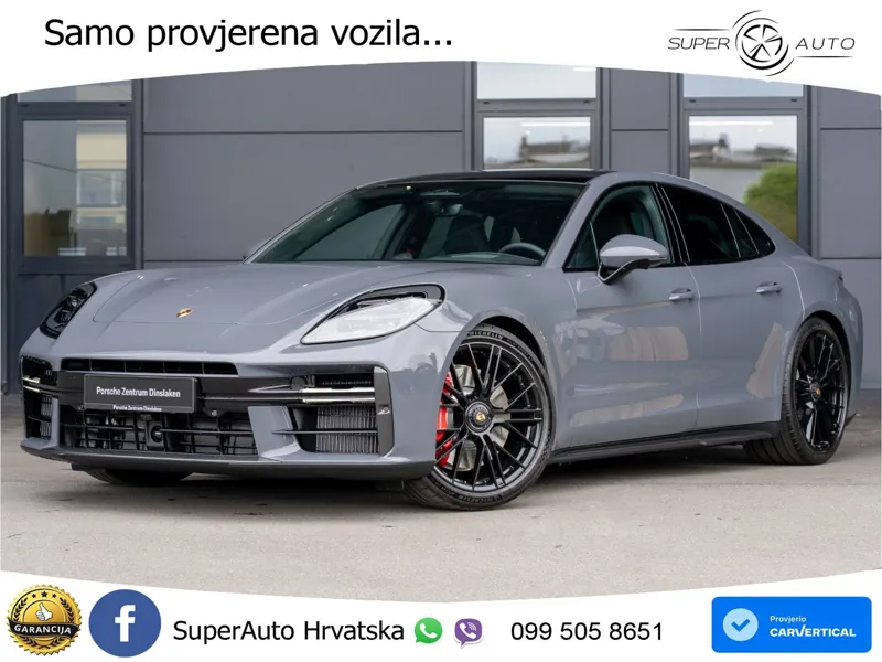 Porsche Panamera GTS 4.0 V8 (500 KS) PDK LED+GR SJED+ACC
