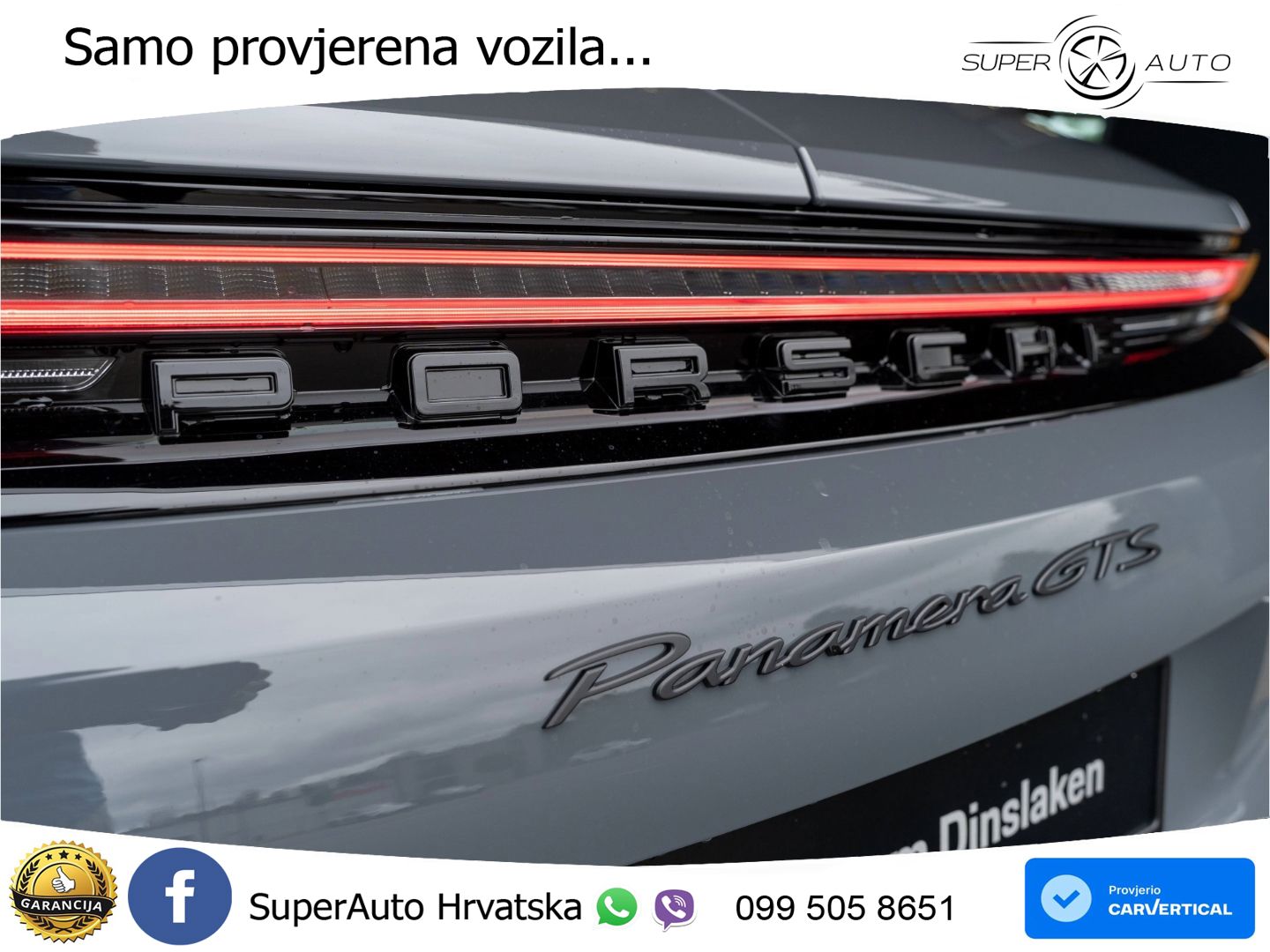 Porsche Panamera GTS 4.0 V8 (500 KS) PDK LED+GR SJED+ACC