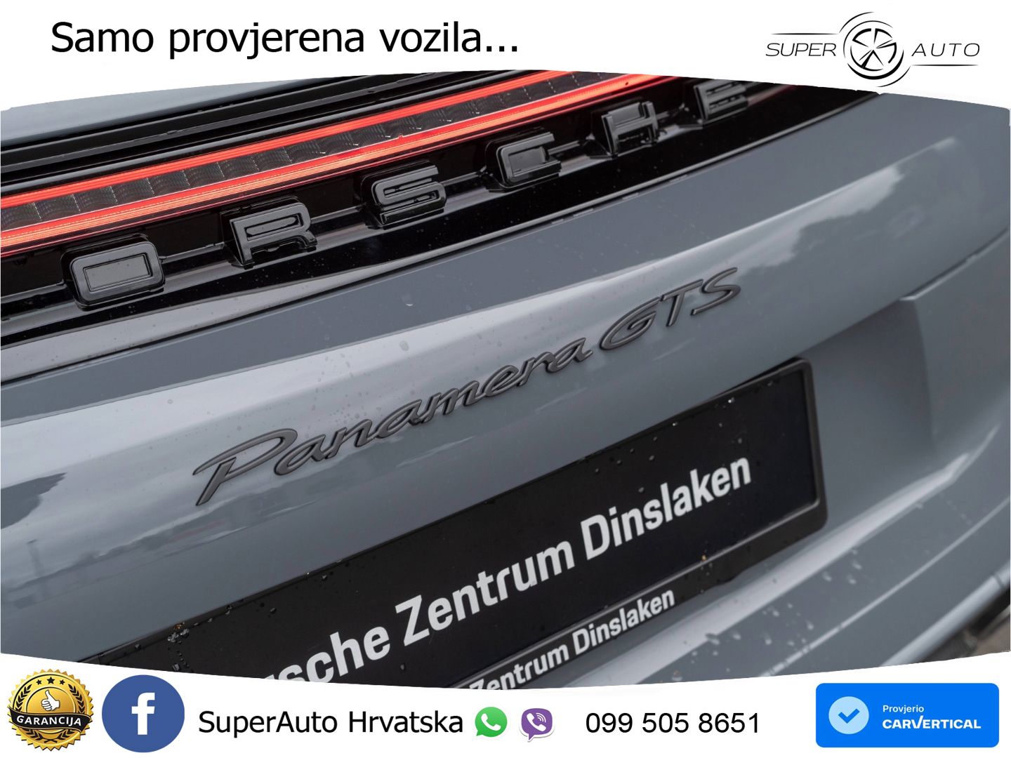 Porsche Panamera GTS 4.0 V8 (500 KS) PDK LED+GR SJED+ACC
