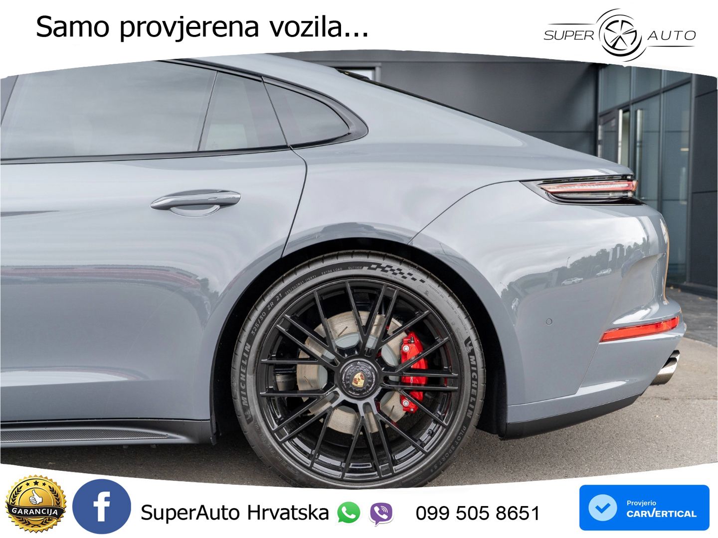 Porsche Panamera GTS 4.0 V8 (500 KS) PDK LED+GR SJED+ACC