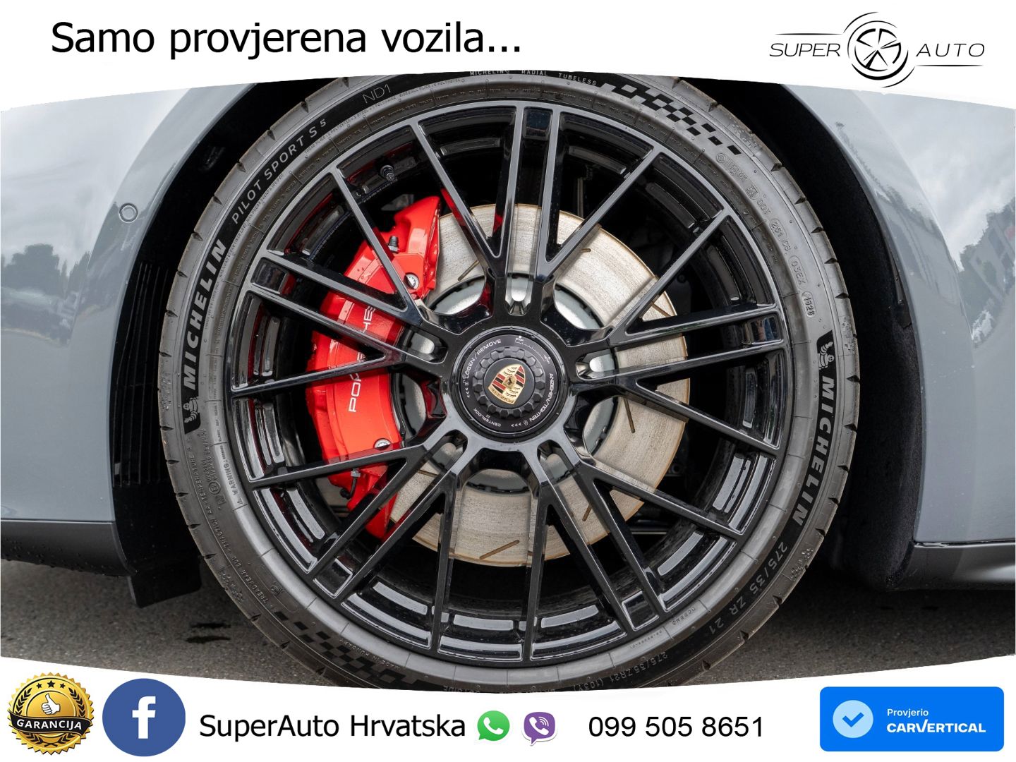 Porsche Panamera GTS 4.0 V8 (500 KS) PDK LED+GR SJED+ACC