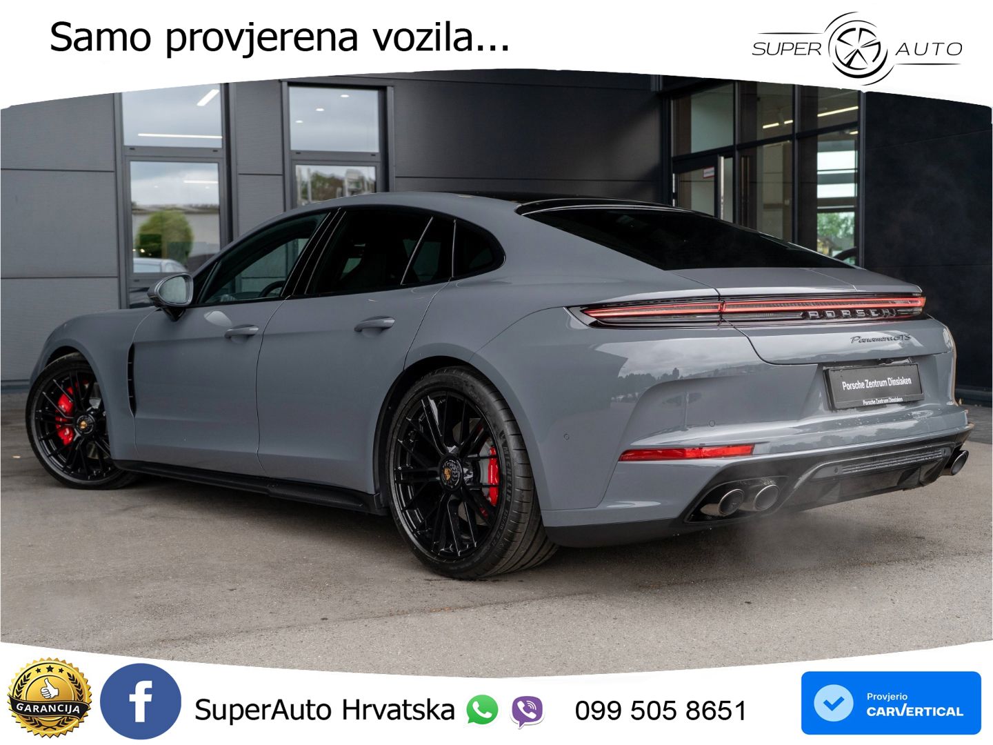 Porsche Panamera GTS 4.0 V8 (500 KS) PDK LED+GR SJED+ACC