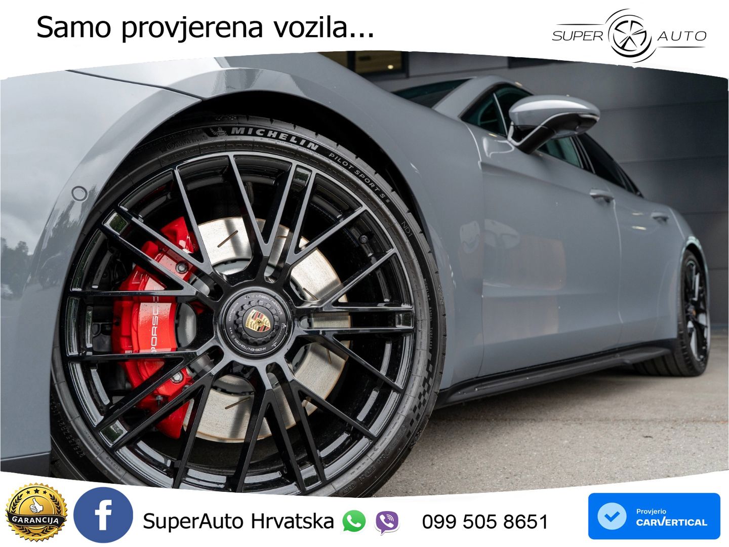 Porsche Panamera GTS 4.0 V8 (500 KS) PDK LED+GR SJED+ACC