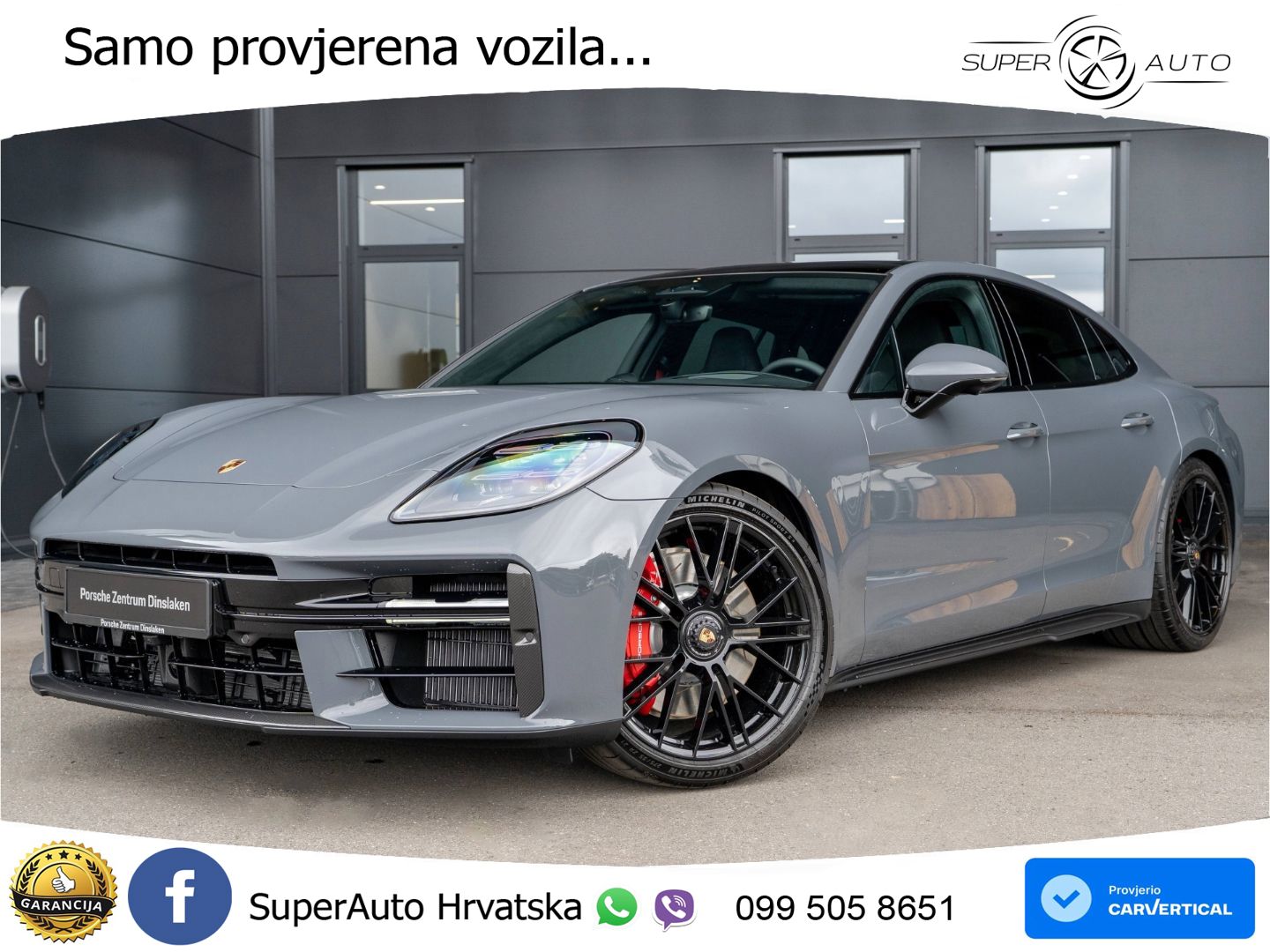 Porsche Panamera GTS 4.0 V8 (500 KS) PDK LED+GR SJED+ACC