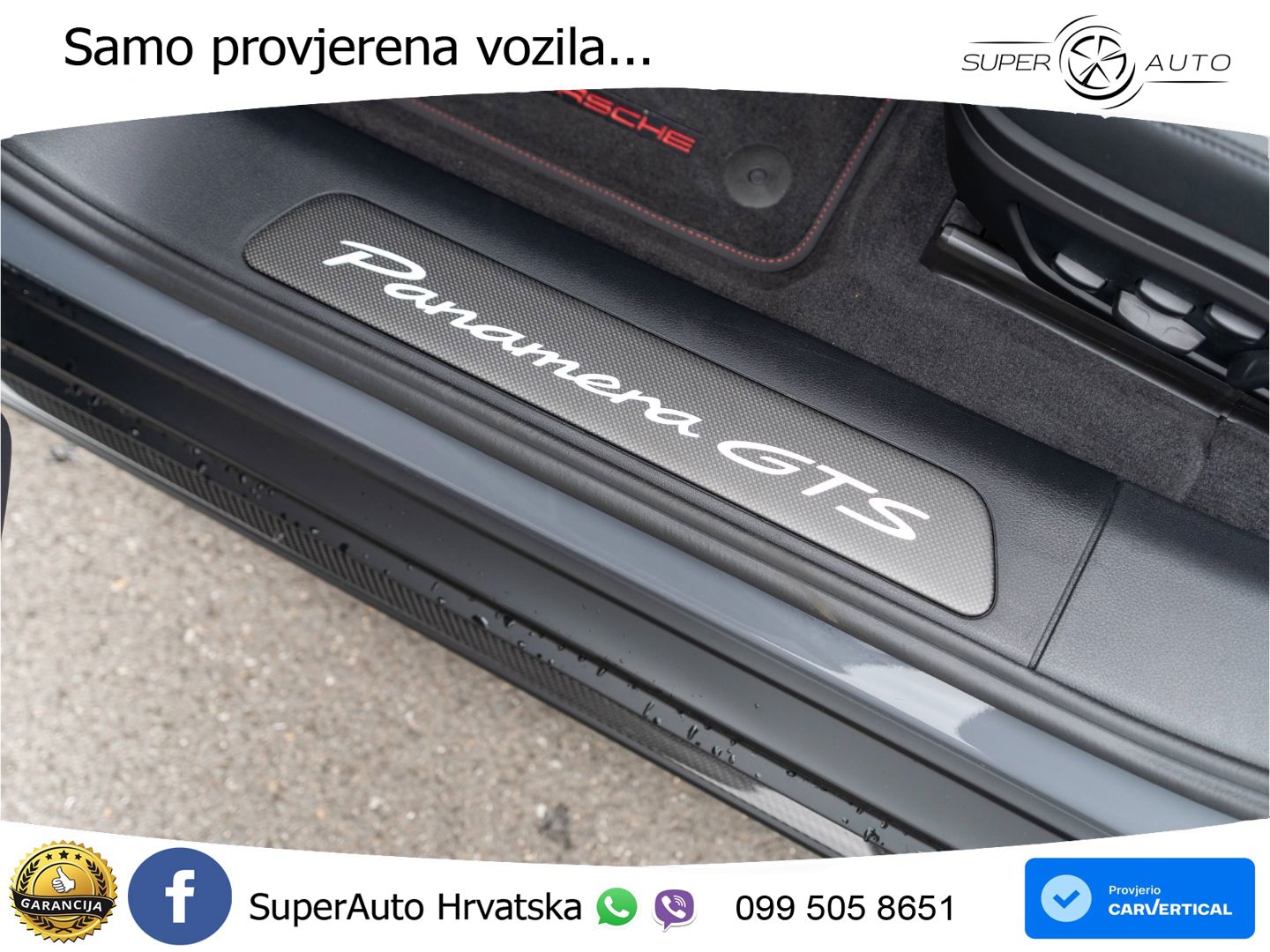 Porsche Panamera GTS 4.0 V8 (500 KS) PDK LED+GR SJED+ACC