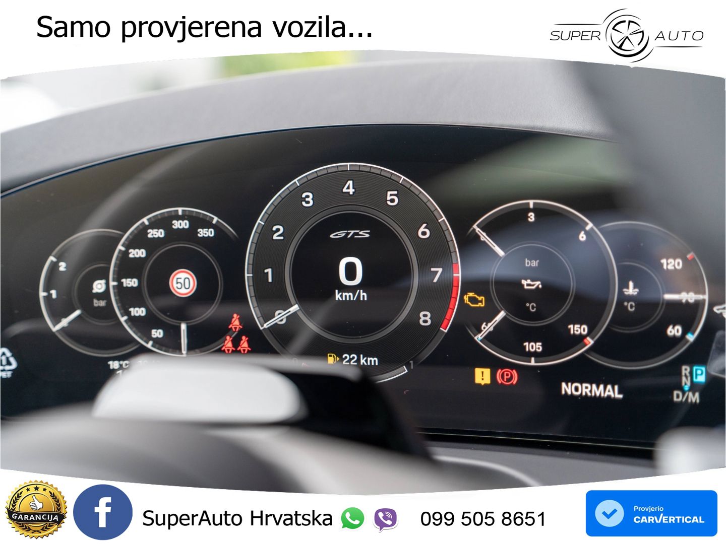 Porsche Panamera GTS 4.0 V8 (500 KS) PDK LED+GR SJED+ACC