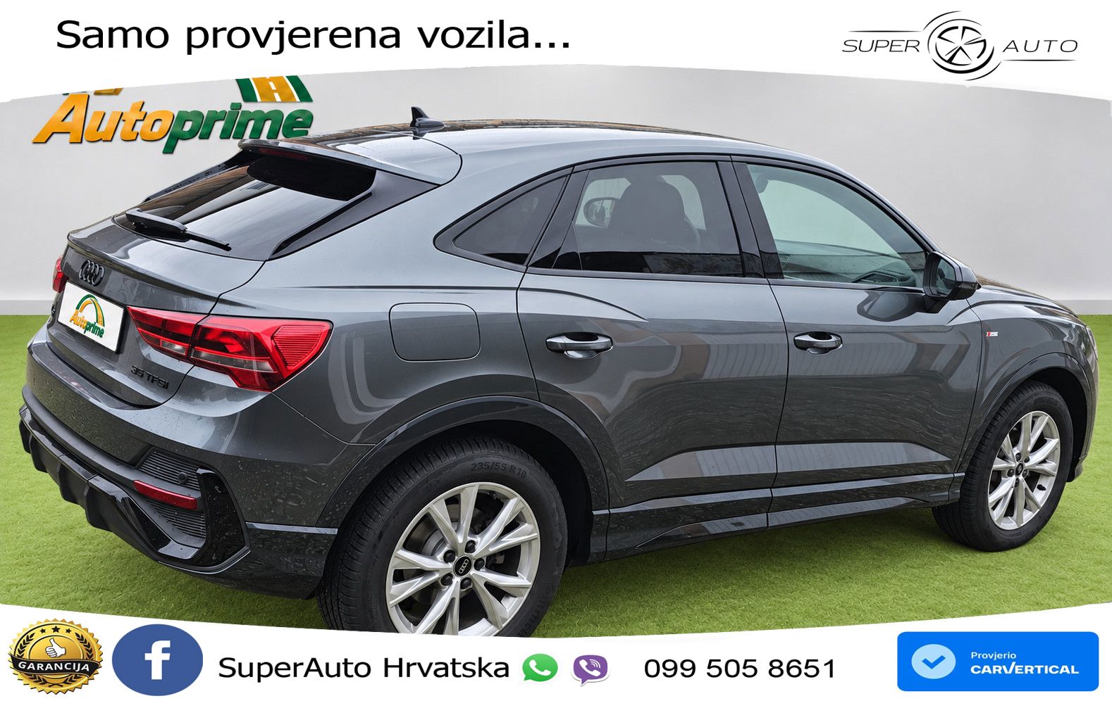 Audi Q3 35 TFSI (150 KS) S tronic S line LED+GR SJED+ACC