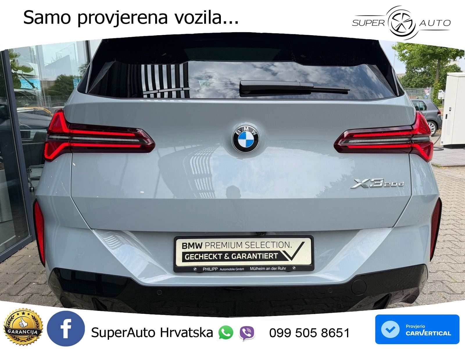 BMW X3 20d xDrive Steptronic M Sport LED+GR SJED+ACC