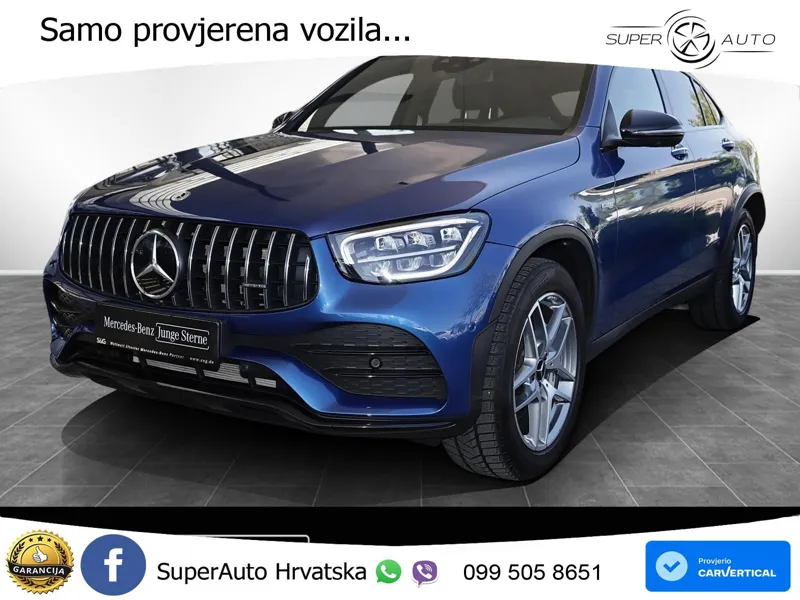 Mercedes GLC Coupe AMG 43 V6 (390 KS) 4MATIC TCT LED+GR SJED+ACC
