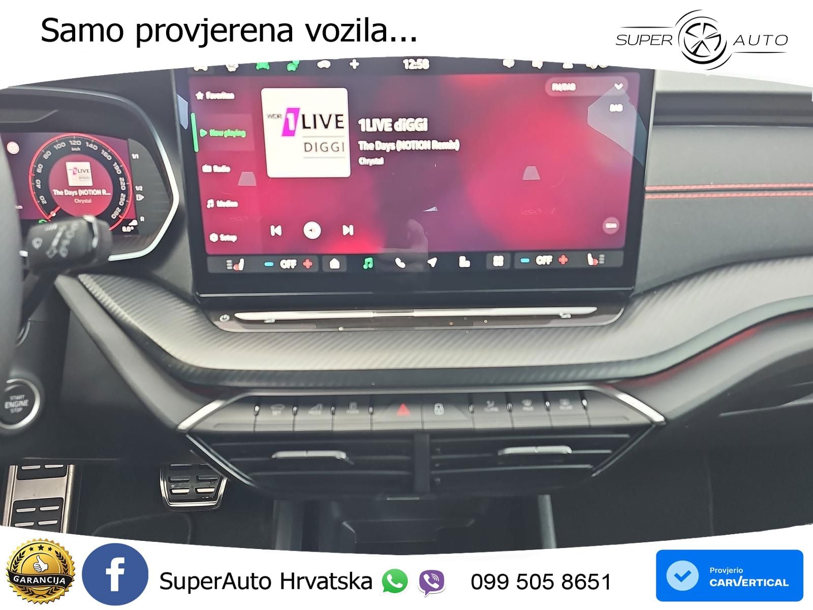 Škoda Octavia Combi RS 2.0 TSI (265 KS) DSG MATRIX+GR SJED+KAM