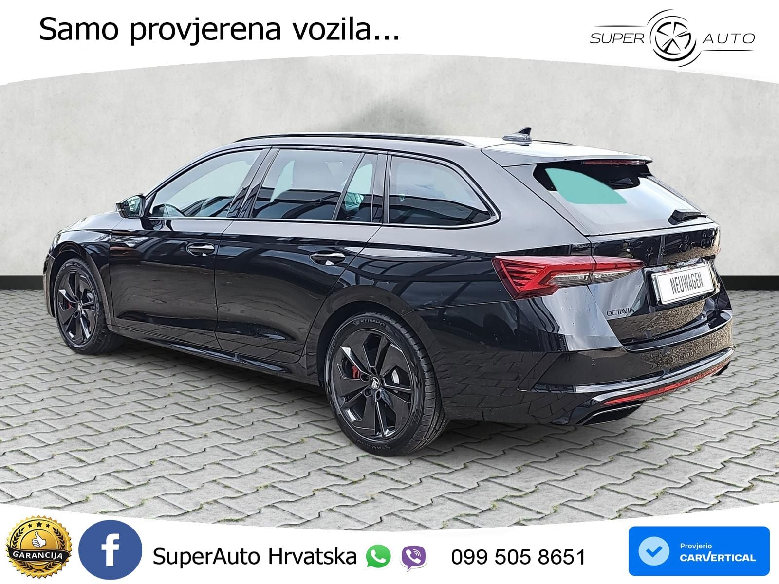 Škoda Octavia Combi RS 2.0 TSI (265 KS) DSG MATRIX+GR SJED+KAM