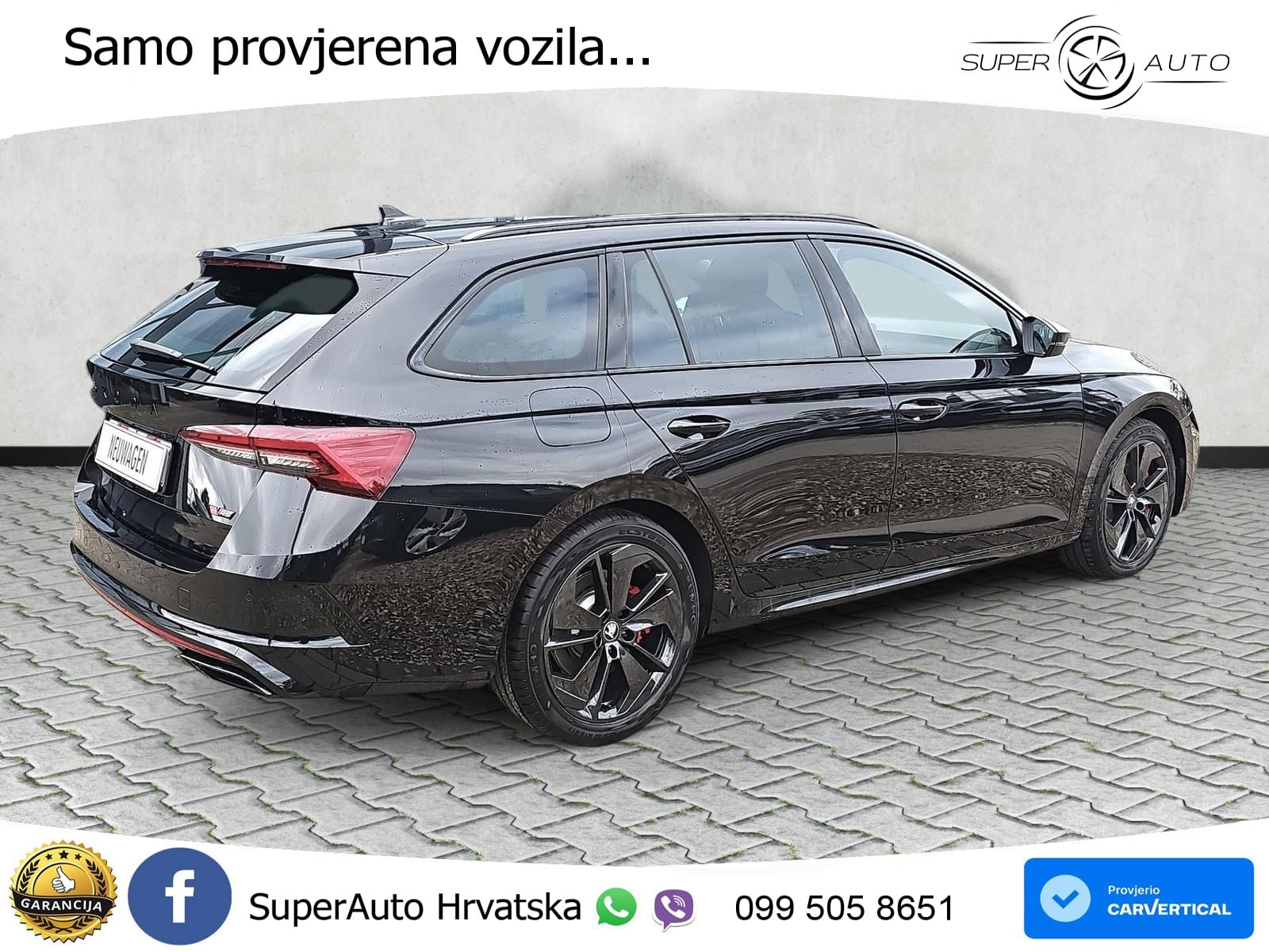 Škoda Octavia Combi RS 2.0 TSI (265 KS) DSG MATRIX+GR SJED+KAM
