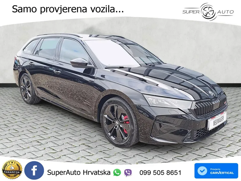 Škoda Octavia Combi RS 2.0 TSI (265 KS) DSG MATRIX+GR SJED+KAM
