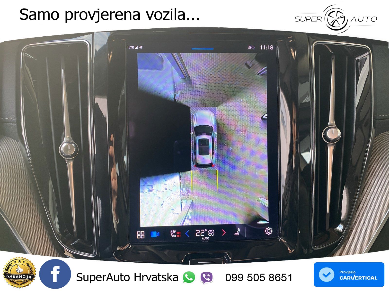 Volvo XC60 B5 Diesel AWD Geartronic ACC+HEAD+4xGR SJED+360+PANO
