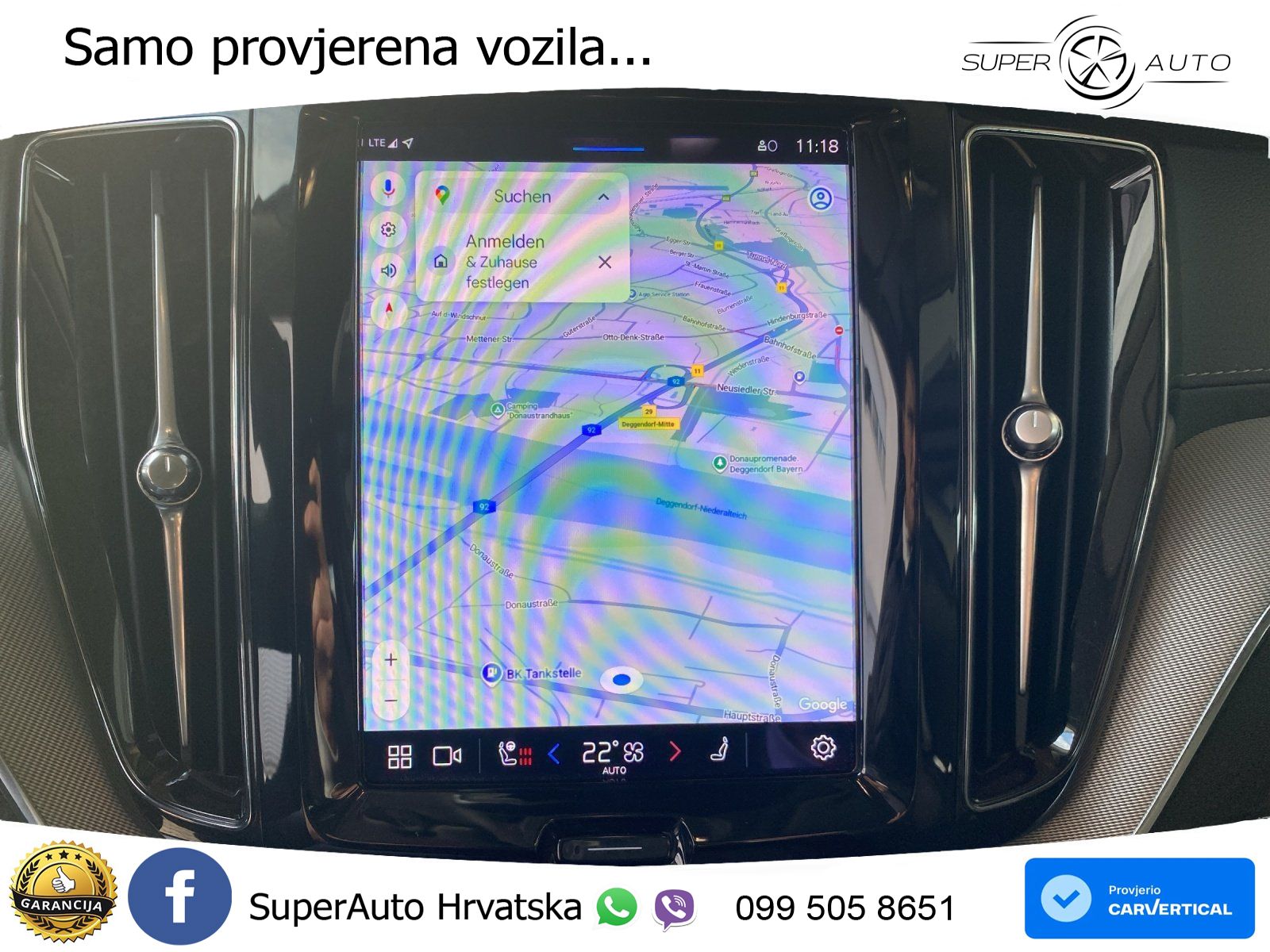 Volvo XC60 B5 Diesel AWD Geartronic ACC+HEAD+4xGR SJED+360+PANO