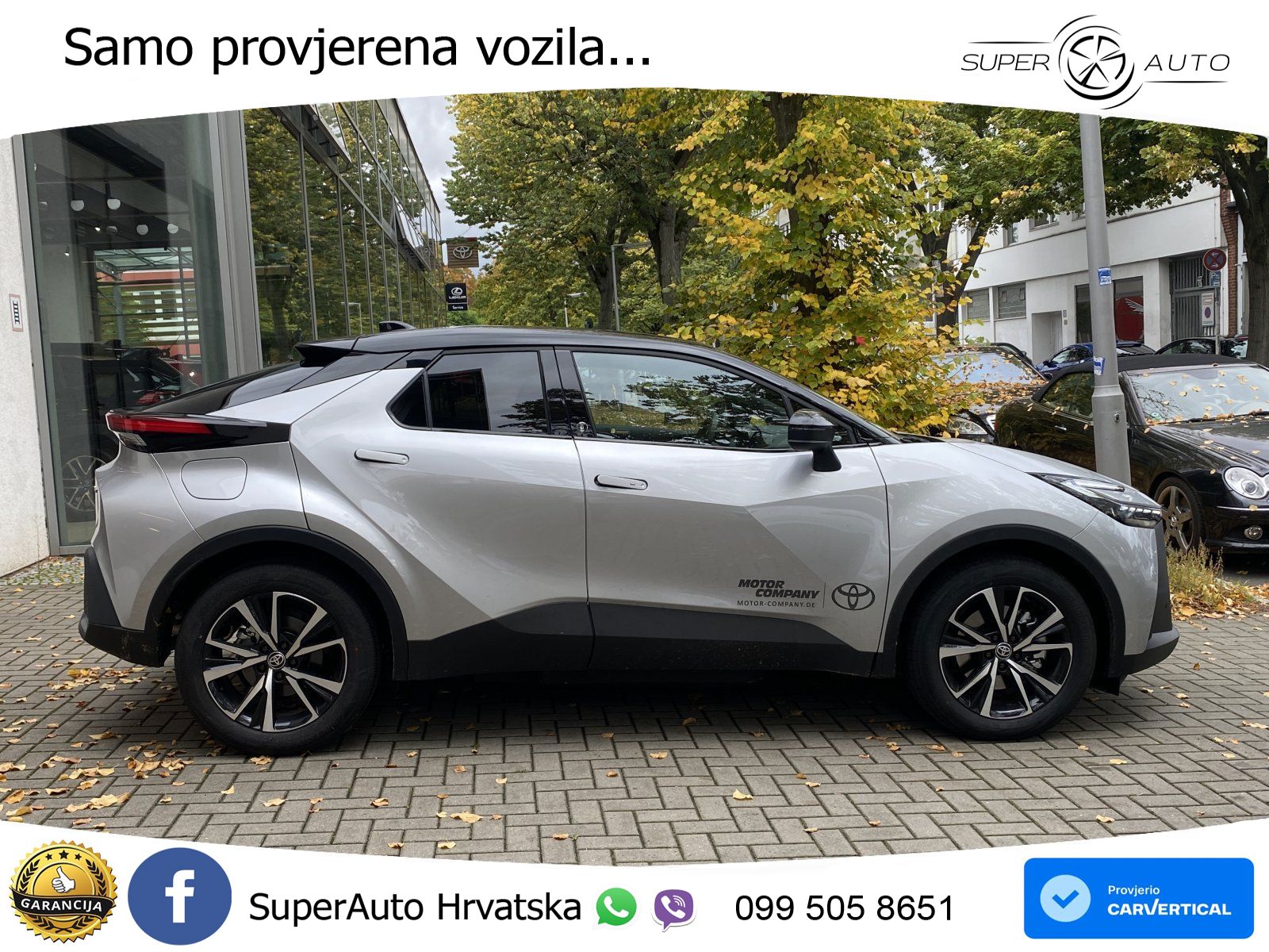 Toyota C-HR 2.0 (223 KS) PHEV e-CVT Team D LED+GR SJED+ACC