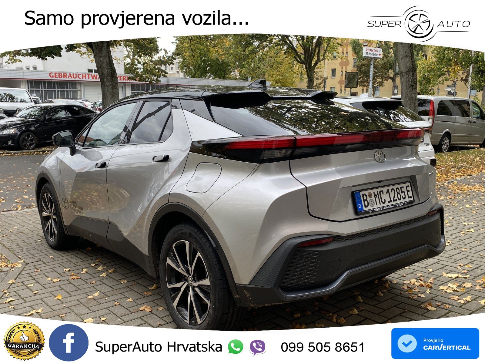 Toyota C-HR 2.0 (223 KS) PHEV e-CVT Team D LED+GR SJED+ACC