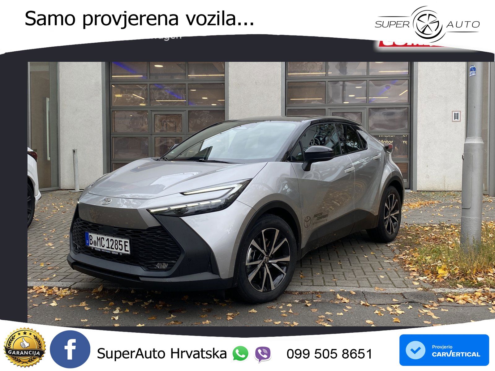 Toyota C-HR 2.0 (223 KS) PHEV e-CVT Team D LED+GR SJED+ACC