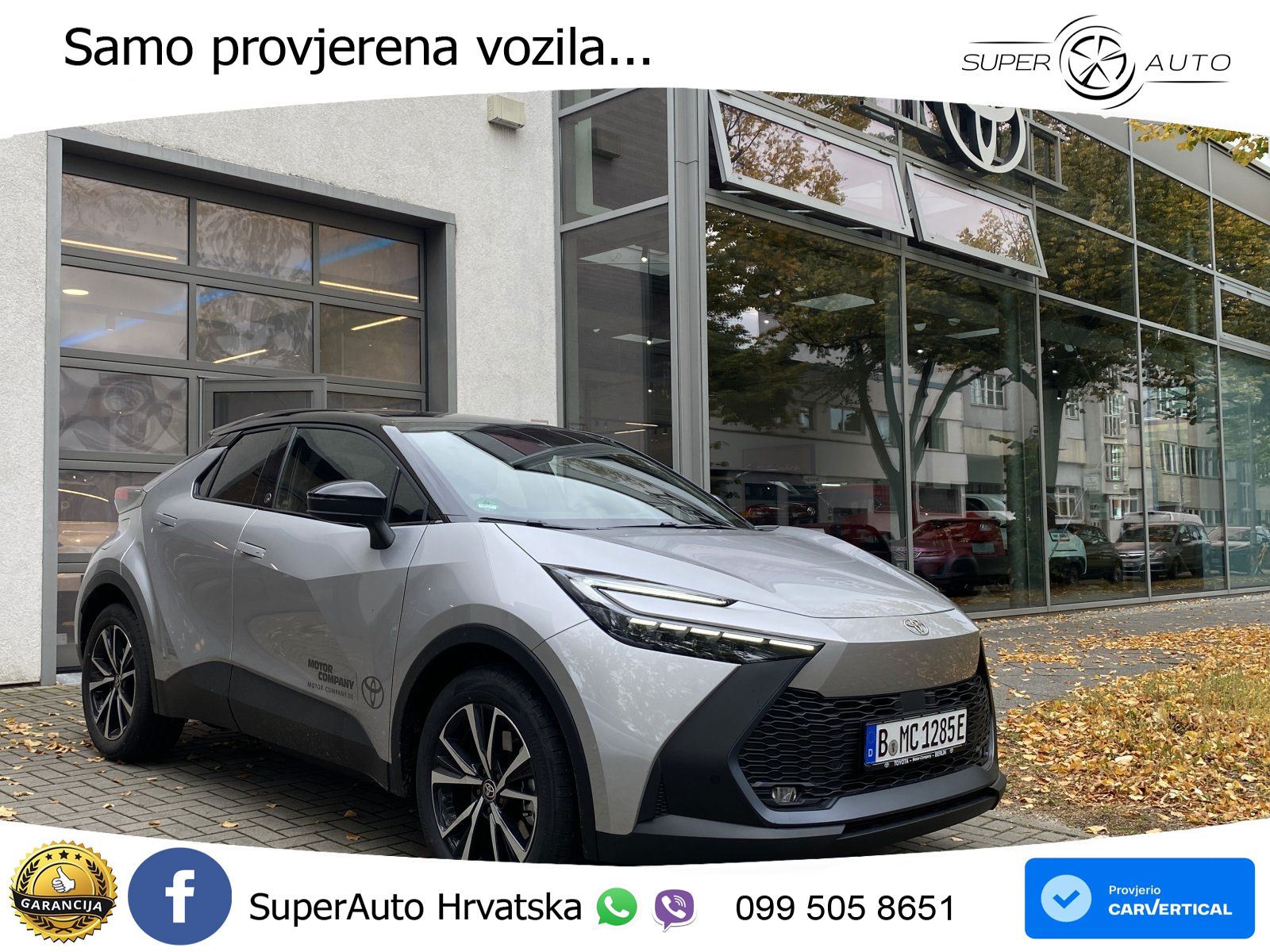 Toyota C-HR 2.0 (223 KS) PHEV e-CVT Team D LED+GR SJED+ACC