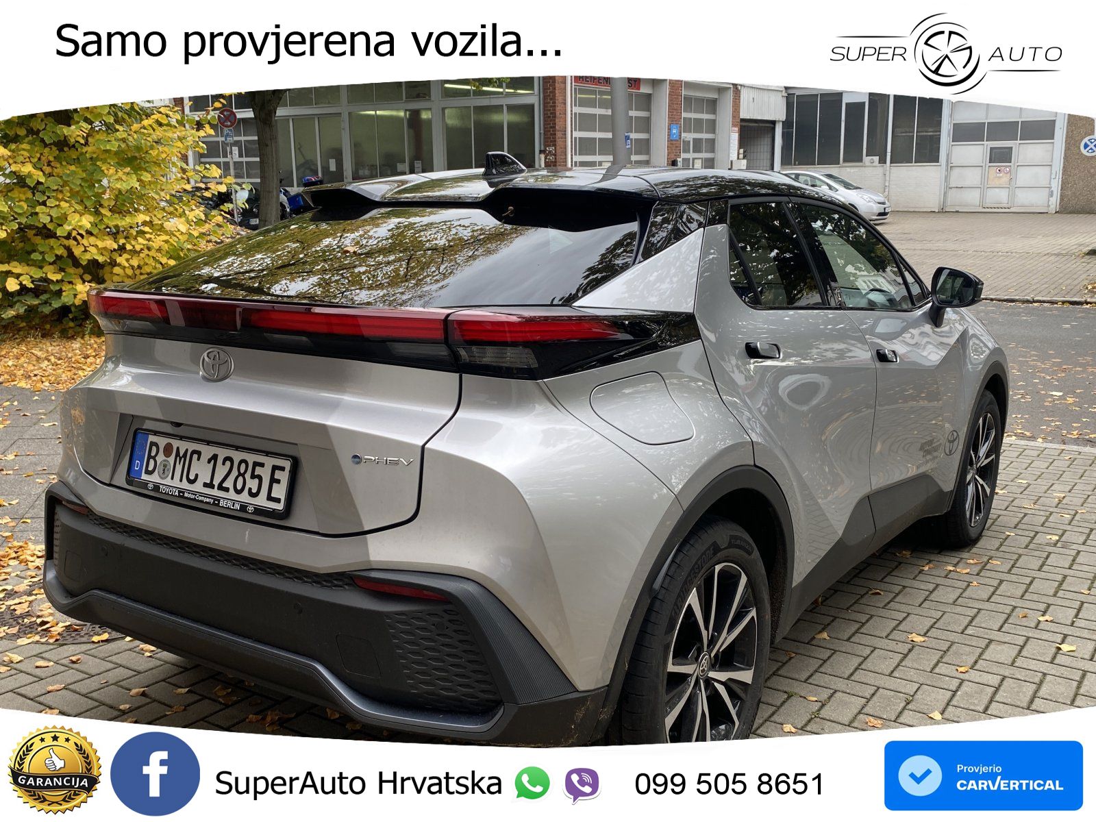 Toyota C-HR 2.0 (223 KS) PHEV e-CVT Team D LED+GR SJED+ACC