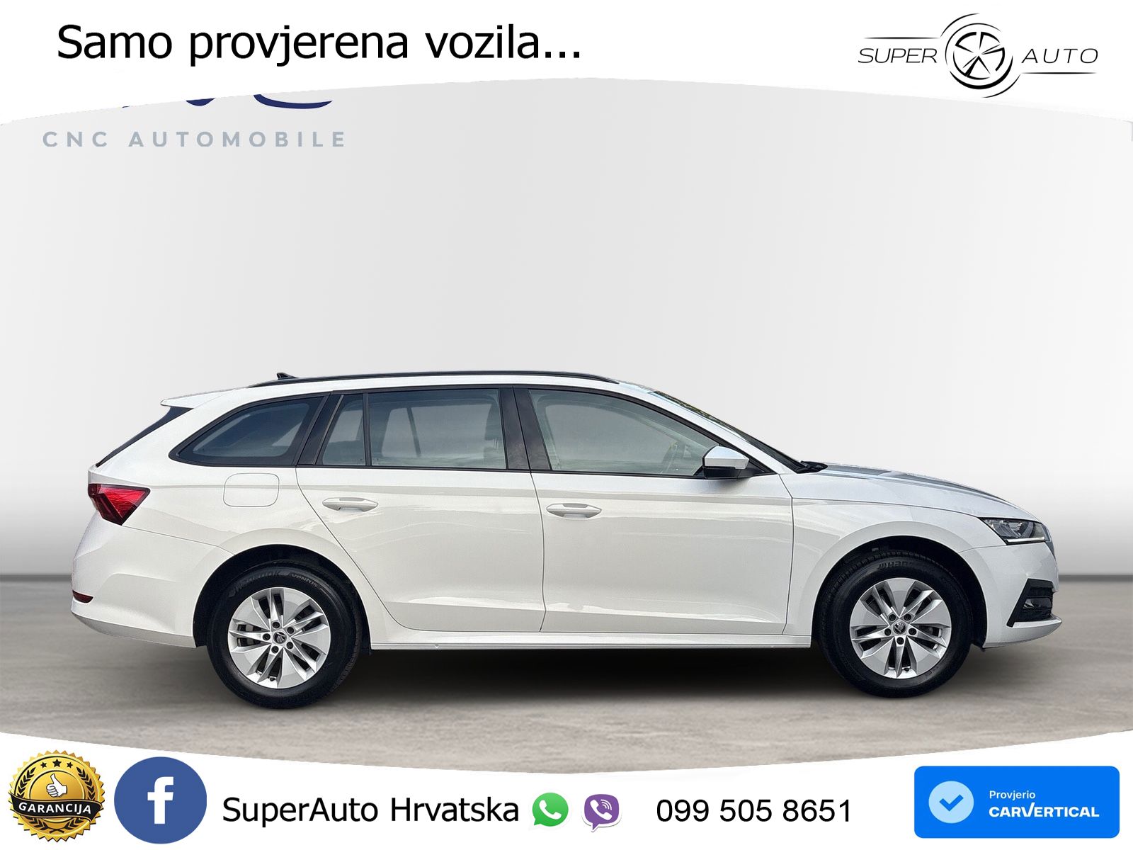 Škoda Octavia Combi 2.0 TDI (150 KS) DSG LED+GR SJED+ACC