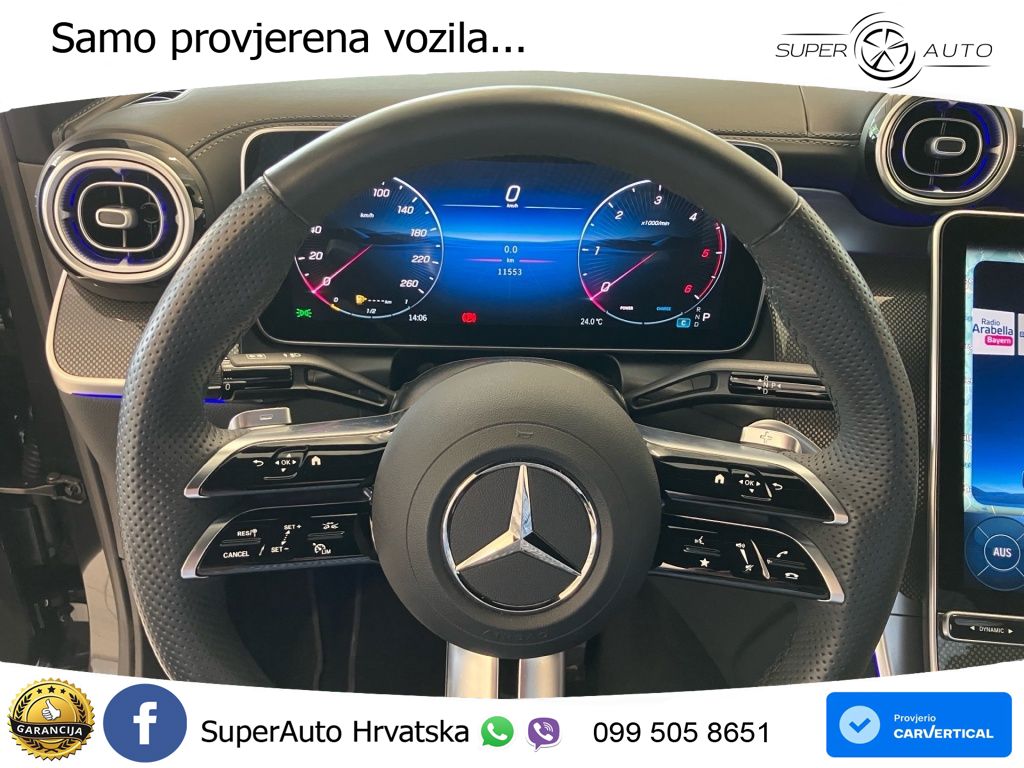 Mercedes GLC 220d (197 KS) 4MATIC 9G-TRONIC AMG LED+GR SJED+ACC