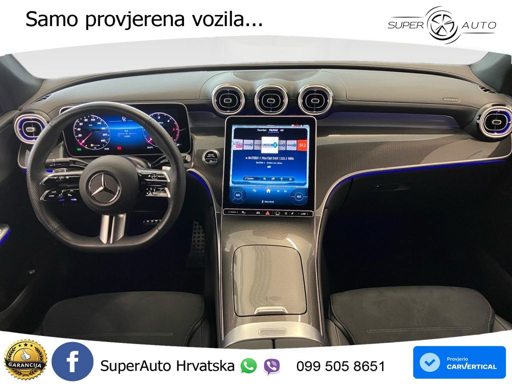 Mercedes GLC 220d (197 KS) 4MATIC 9G-TRONIC AMG LED+GR SJED+ACC