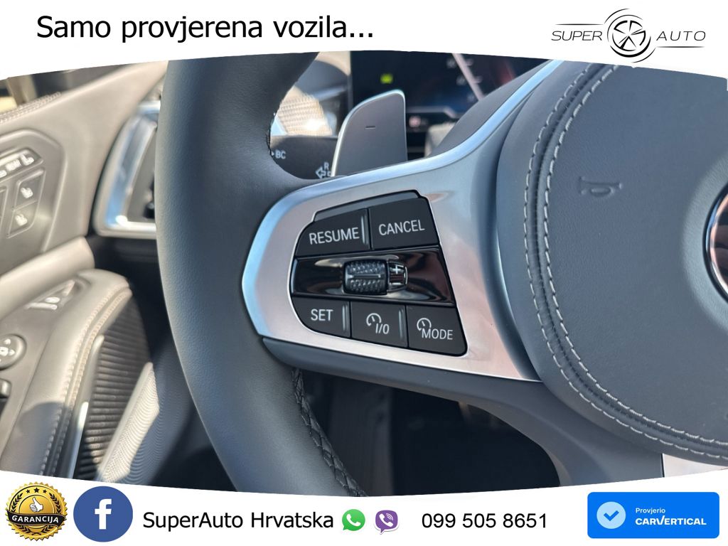BMW X7 40d (352 KS) xDrive Steptronic M Sport ZRAČNI+ACC+GR SJED+KAM+PANO