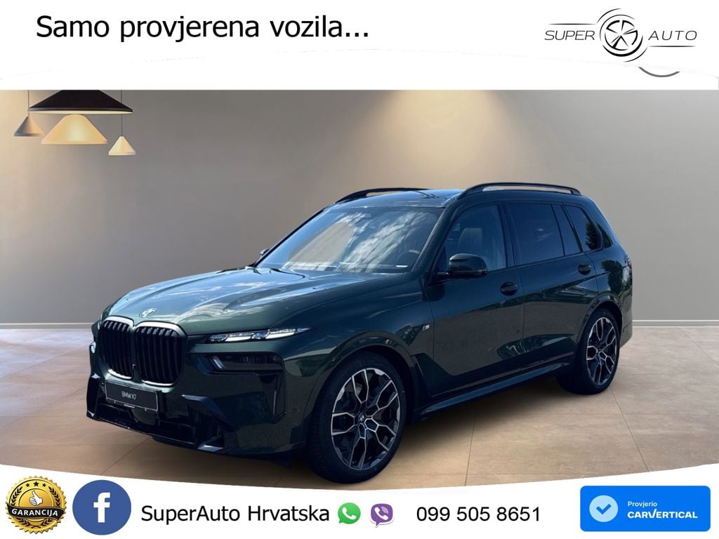 BMW X7 40d (352 KS) xDrive Steptronic M Sport ZRAČNI+ACC+GR SJED+KAM+PANO