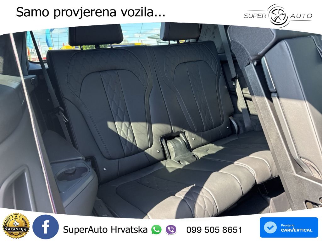 BMW X7 40d (352 KS) xDrive Steptronic M Sport ZRAČNI+ACC+GR SJED+KAM+PANO