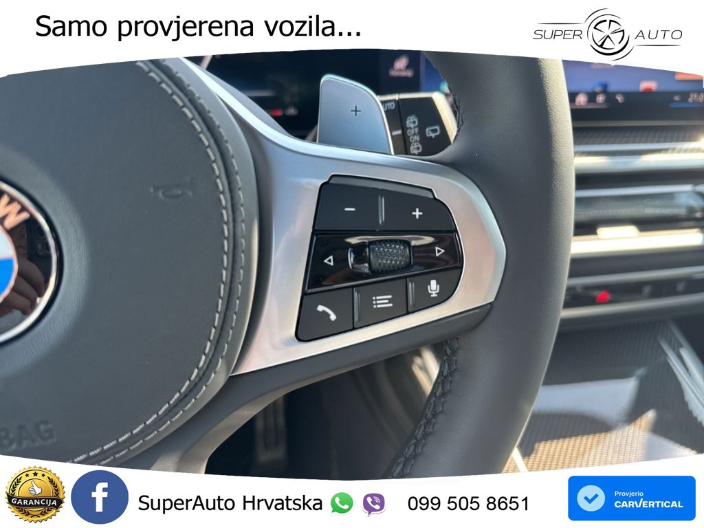 BMW X7 40d (352 KS) xDrive Steptronic M Sport ZRAČNI+ACC+GR SJED+KAM+PANO