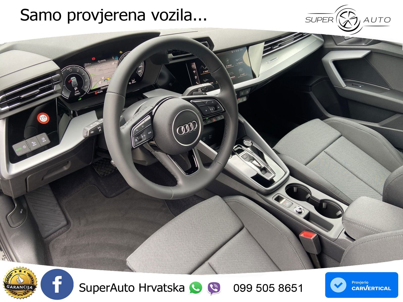 Audi A3 Sportback 40 TFSI e (204 KS) Plug-in Hybrid S tronic advanced LED+GR SJED+ACC
