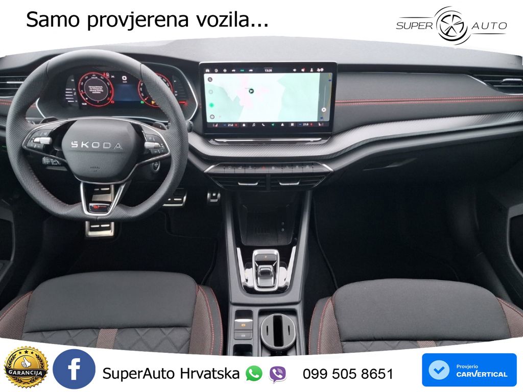 Škoda Octavia Combi RS 2.0 TSI (265 KS) DSG MATRIX+GR SJED+KAM