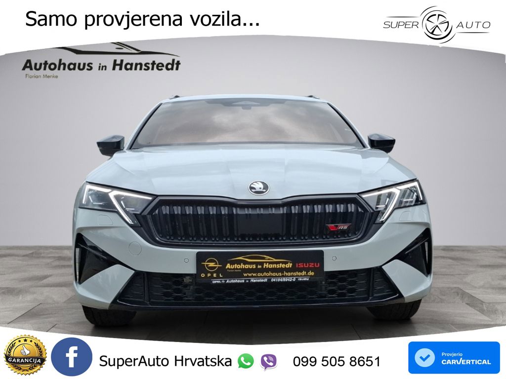 Škoda Octavia Combi RS 2.0 TSI (265 KS) DSG MATRIX+GR SJED+KAM