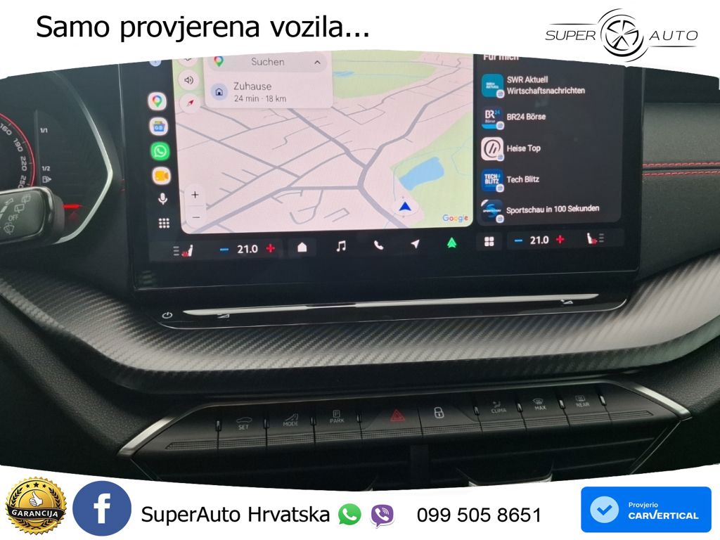 Škoda Octavia Combi RS 2.0 TSI (265 KS) DSG MATRIX+GR SJED+KAM