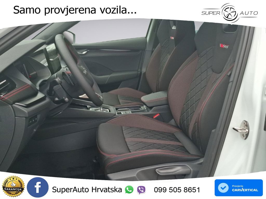Škoda Octavia Combi RS 2.0 TSI (265 KS) DSG MATRIX+GR SJED+KAM