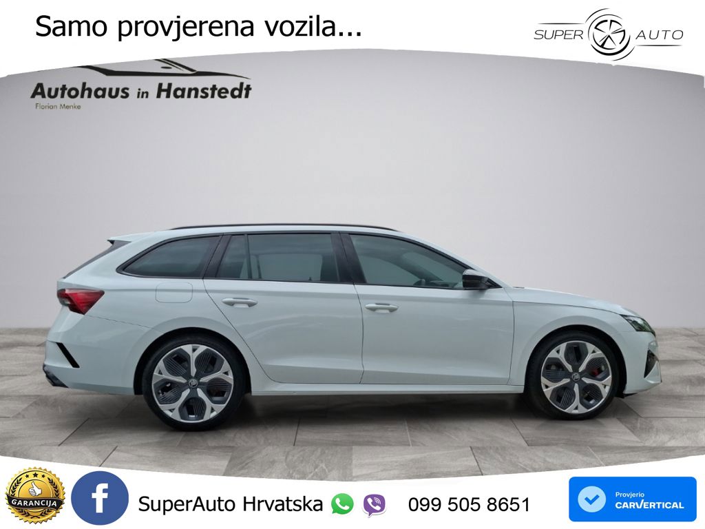 Škoda Octavia Combi RS 2.0 TSI (265 KS) DSG MATRIX+GR SJED+KAM