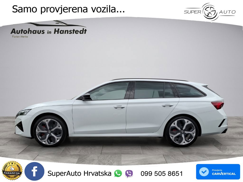 Škoda Octavia Combi RS 2.0 TSI (265 KS) DSG MATRIX+GR SJED+KAM