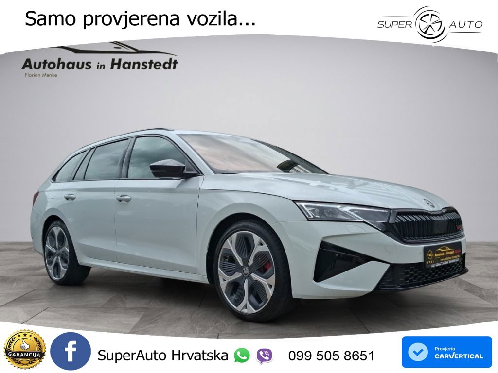 Škoda Octavia Combi RS 2.0 TSI (265 KS) DSG MATRIX+GR SJED+KAM