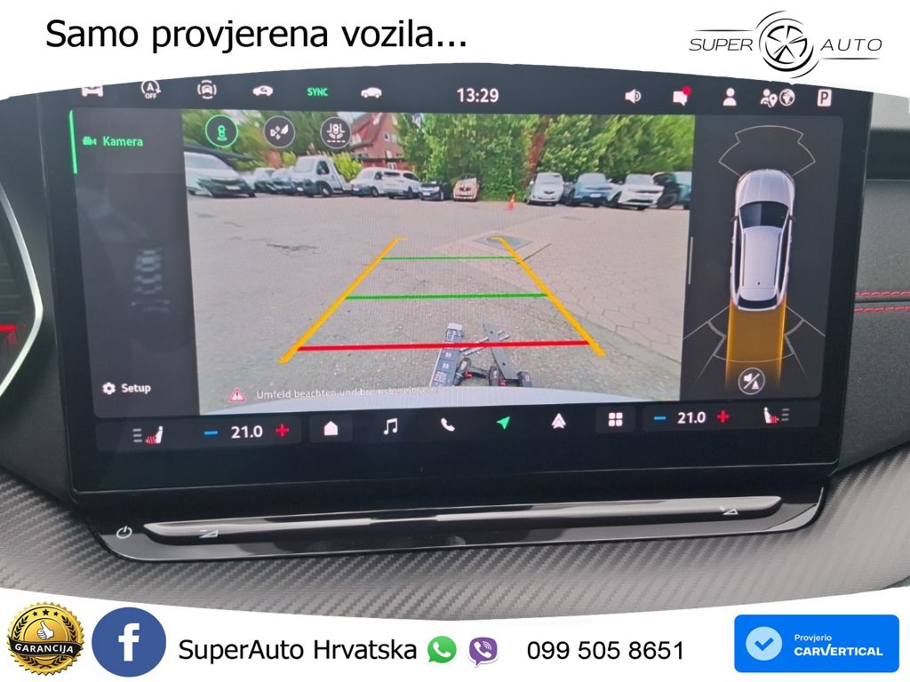 Škoda Octavia Combi RS 2.0 TSI (265 KS) DSG MATRIX+GR SJED+KAM
