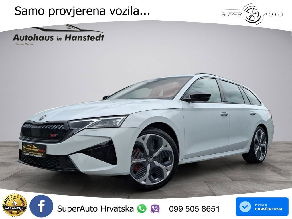 Škoda Octavia Combi RS 2.0 TSI (265 KS) DSG MATRIX+GR SJED+KAM