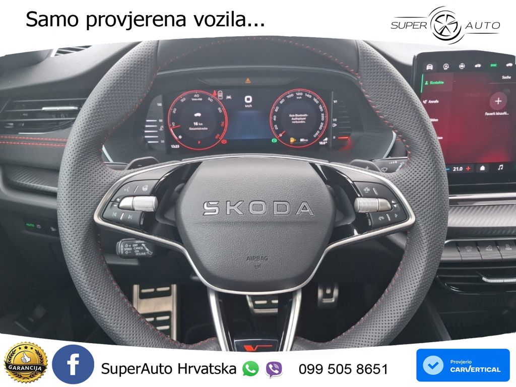 Škoda Octavia Combi RS 2.0 TSI (265 KS) DSG MATRIX+GR SJED+KAM