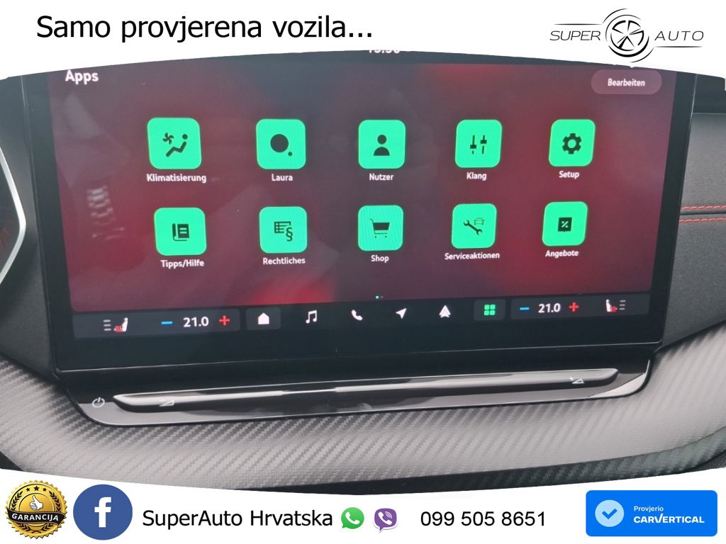 Škoda Octavia Combi RS 2.0 TSI (265 KS) DSG MATRIX+GR SJED+KAM
