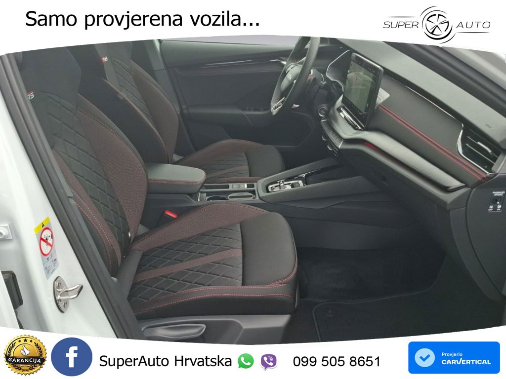 Škoda Octavia Combi RS 2.0 TSI (265 KS) DSG MATRIX+GR SJED+KAM