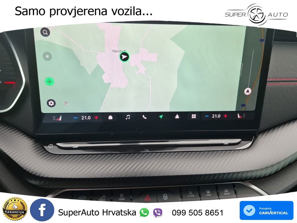 Škoda Octavia Combi RS 2.0 TSI (265 KS) DSG MATRIX+GR SJED+KAM