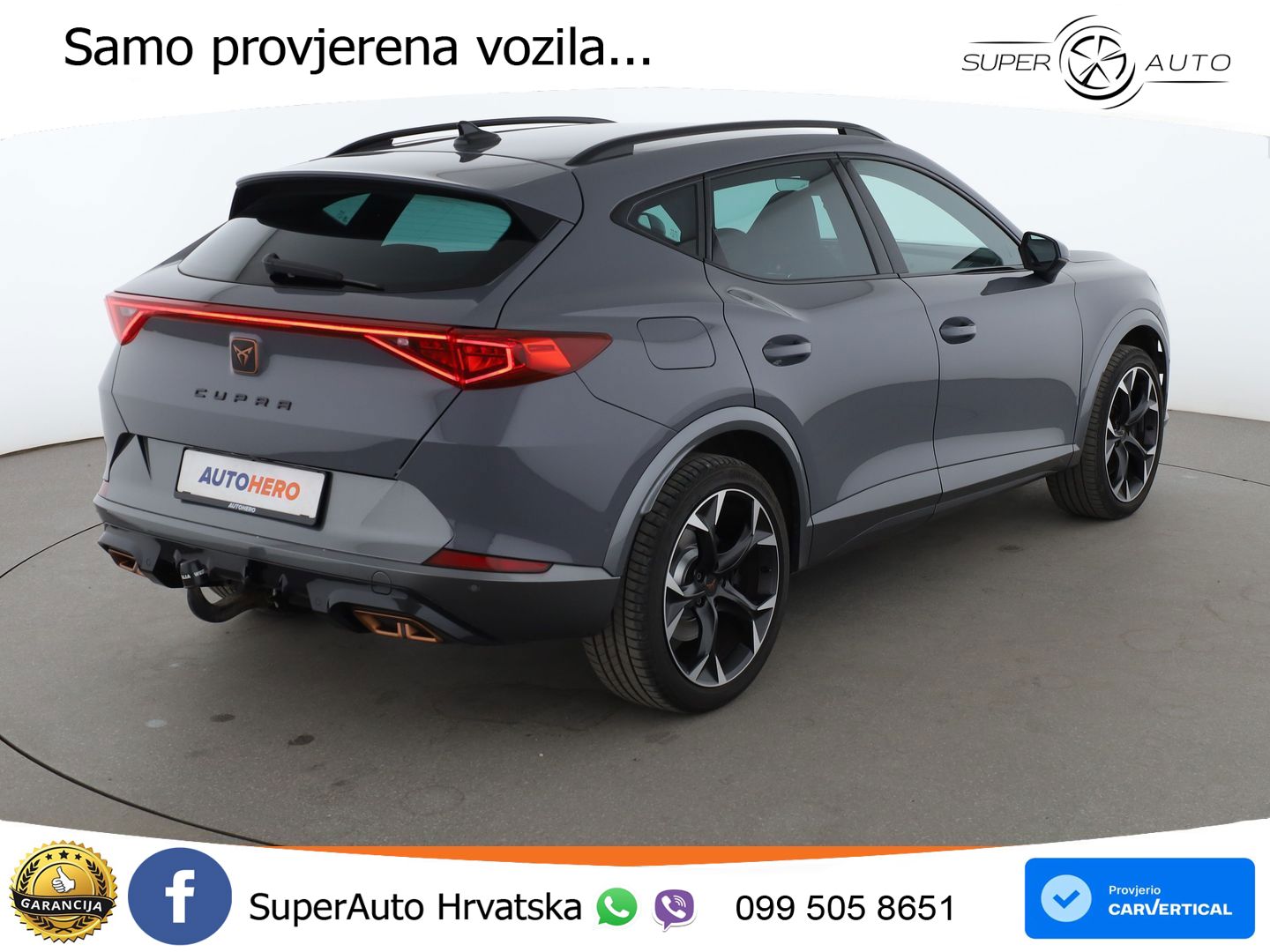 Cupra Formentor 1.4 TSI (245 KS) e-Hybrid DSG VZ LED+GR SJED+ACC